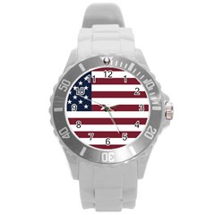 Usa999 Round Plastic Sport Watch (l)