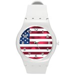 Usa9999 Round Plastic Sport Watch (M) Front