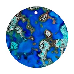 Cocos Reef Sinkholes Ornament (round) 