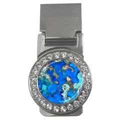 Cocos Reef Sinkholes Money Clips (cz)  by CocosBlue