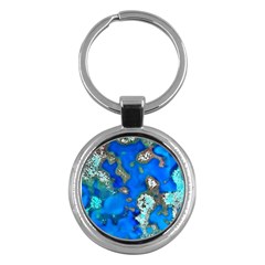 Cocos Reef Sinkholes Key Chains (round)  by CocosBlue