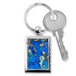 Cocos Reef Sinkholes Key Chains (Rectangle)  Front