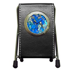 Cocos Reef Sinkholes Pen Holder Desk Clocks