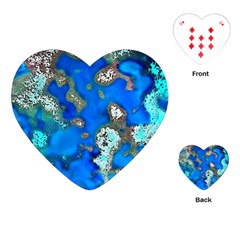 Cocos Reef Sinkholes Playing Cards (heart)  by CocosBlue