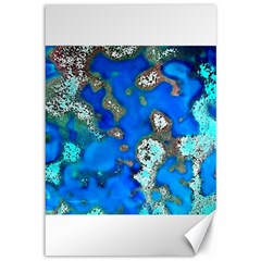 Cocos Reef Sinkholes Canvas 12  X 18  