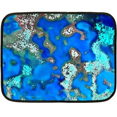 Cocos Reef Sinkholes Double Sided Fleece Blanket (mini)  by CocosBlue