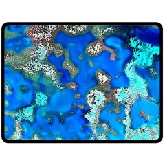 Cocos Reef Sinkholes Fleece Blanket (large) 