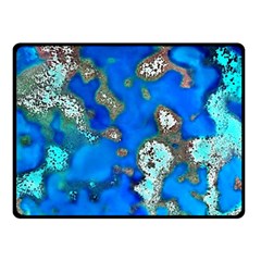 Cocos Reef Sinkholes Fleece Blanket (small)