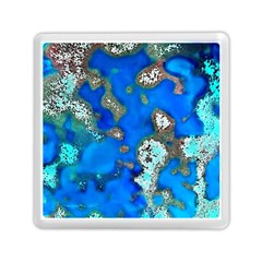 Cocos Reef Sinkholes Memory Card Reader (square)  by CocosBlue