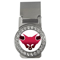 Fox Logo Red Gradient  Money Clips (cz) 