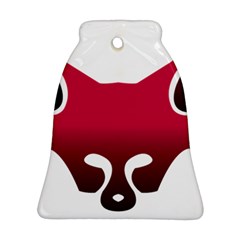 Fox Logo Red Gradient  Bell Ornament (2 Sides) by carocollins