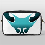 Fox Logo Blue Gradient Toiletries Bags Front