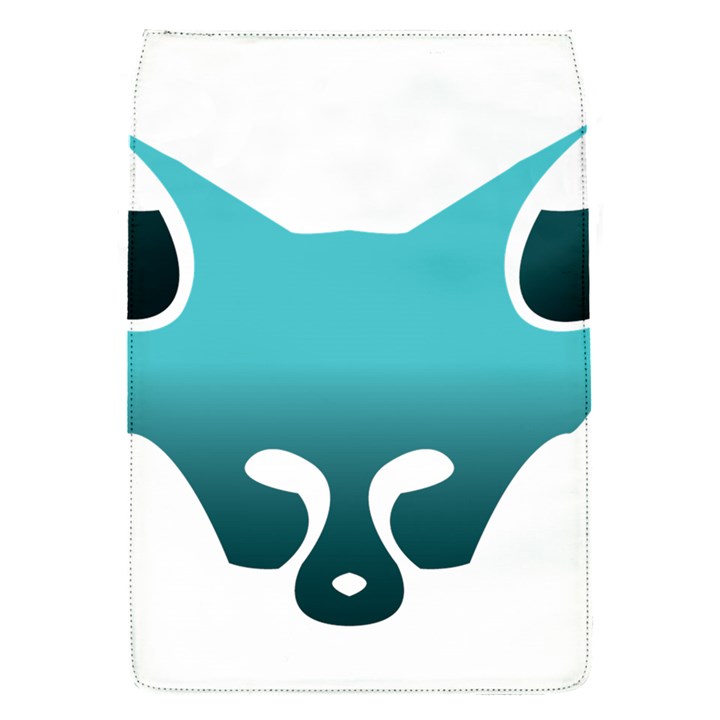 Fox Logo Blue Gradient Flap Covers (S) 