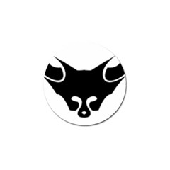 Black Fox Logo Golf Ball Marker (10 Pack)