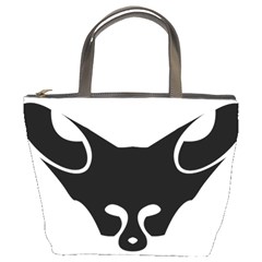 Black Fox Logo Bucket Bags