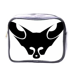 Black Fox Logo Mini Toiletries Bags by carocollins