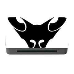 Black Fox Logo Memory Card Reader With Cf by carocollins