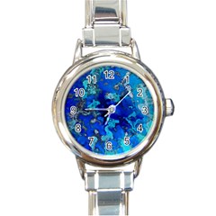 Cocos Blue Lagoon Round Italian Charm Watches by CocosBlue