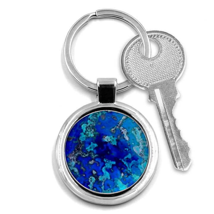 Cocos blue lagoon Key Chains (Round) 