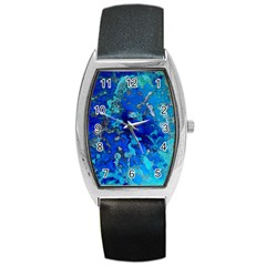 Cocos Blue Lagoon Barrel Metal Watches by CocosBlue