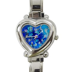 Cocos Blue Lagoon Heart Italian Charm Watch by CocosBlue