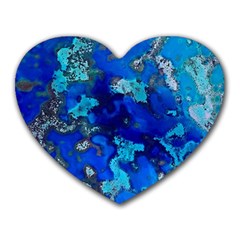 Cocos Blue Lagoon Heart Mousepads by CocosBlue