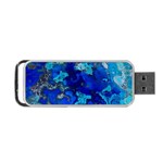 Cocos blue lagoon Portable USB Flash (Two Sides) Front