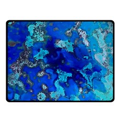 Cocos Blue Lagoon Double Sided Fleece Blanket (small)  by CocosBlue