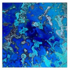 Cocos Blue Lagoon Large Satin Scarf (square) by CocosBlue