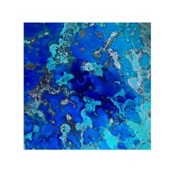 Cocos Blue Lagoon Small Satin Scarf (square) 