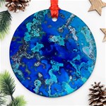 Cocos blue lagoon Ornament (Round)  Front