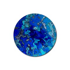 Cocos Blue Lagoon Rubber Coaster (round)  by CocosBlue