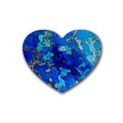 Cocos Blue Lagoon Heart Coaster (4 Pack) 