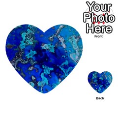 Cocos Blue Lagoon Multi-purpose Cards (heart)  by CocosBlue