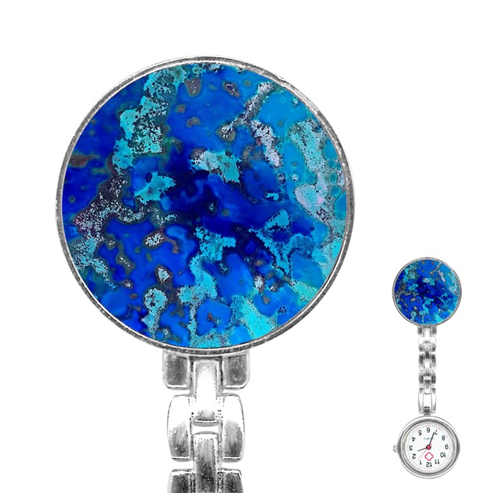 Cocos blue lagoon Stainless Steel Nurses Watches