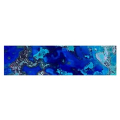 Cocos Blue Lagoon Satin Scarf (oblong)