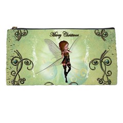 Cute Elf Playing For Christmas Pencil Cases by FantasyWorld7