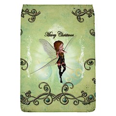 Cute Elf Playing For Christmas Flap Covers (s)  by FantasyWorld7