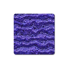 Alien Skin Blue Square Magnet by ImpressiveMoments