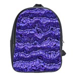 Alien Skin Blue School Bags(Large)  Front