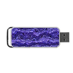 Alien Skin Blue Portable Usb Flash (two Sides)