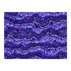 Alien Skin Blue Double Sided Flano Blanket (mini) 