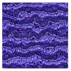 Alien Skin Blue Large Satin Scarf (square)