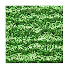 Alien Skin Green Tile Coasters