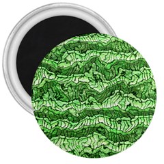 Alien Skin Green 3  Magnets