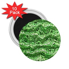 Alien Skin Green 2 25  Magnets (10 Pack) 