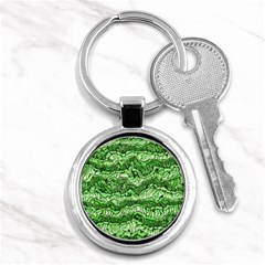 Alien Skin Green Key Chains (round)  by ImpressiveMoments