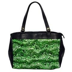 Alien Skin Green Office Handbags by ImpressiveMoments