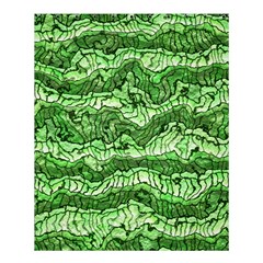 Alien Skin Green Shower Curtain 60  X 72  (medium) 