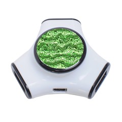 Alien Skin Green 3-port Usb Hub